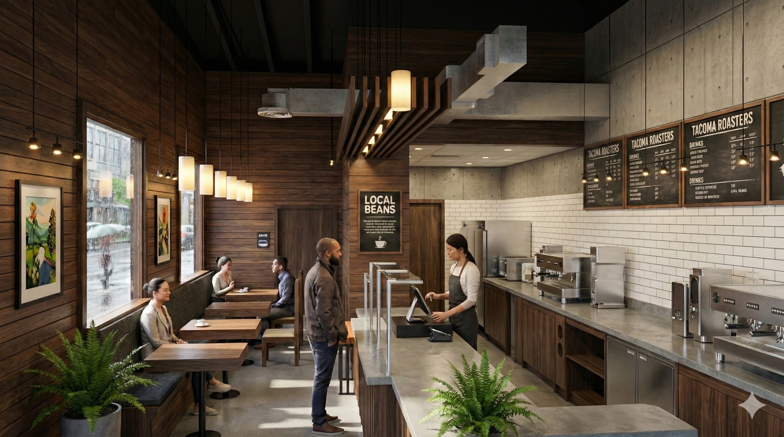 Tacoma Espresso Interior